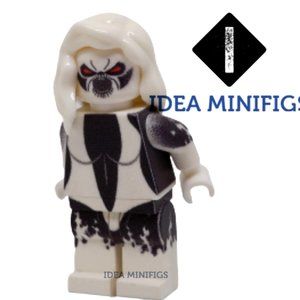 Silver Banshee Villain Custom UV Print on Lego Minifigure